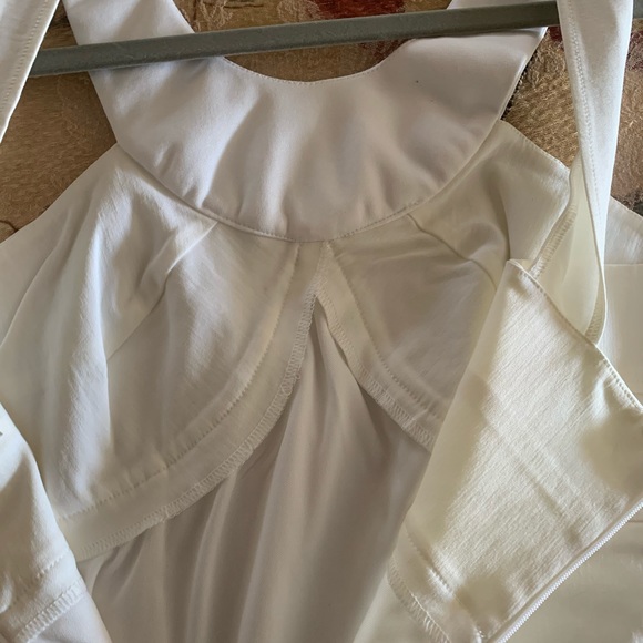 NWOT: Boston Proper White Dress size Med - Picture 10 of 11